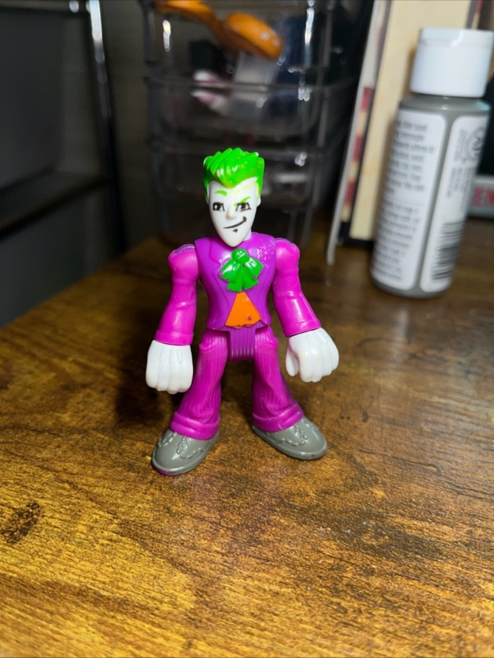 DC Comics Green-Haired Joker-Style Purple Action Figure